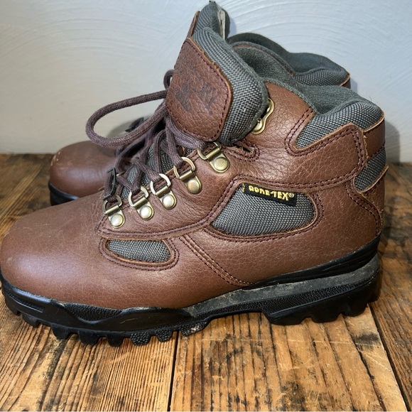 Redhead Bone Dry Womens Hiking Ankle Boots Brown Leather Gore-Tex Size 6 M - Picture 5 of 11